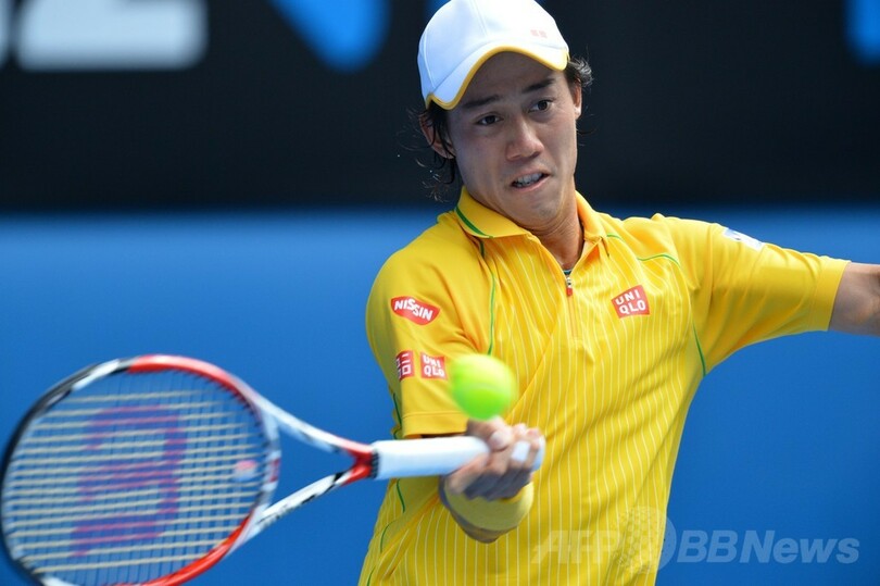 錦織、4回戦でナダルに敗れる 全豪オープン