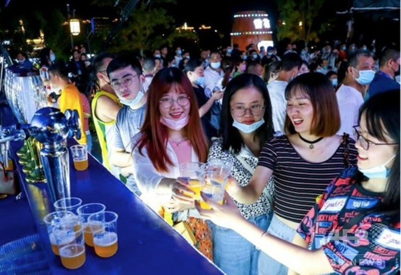 武漢でビールフェア、夜間経済回復へ
