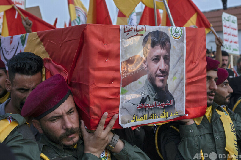 米軍、イラク中部で「自衛」攻撃 4人死亡