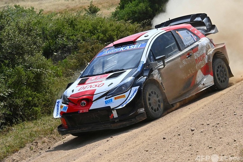 オジェがラリー・イタリア優勝 トヨタ勢ワンツー