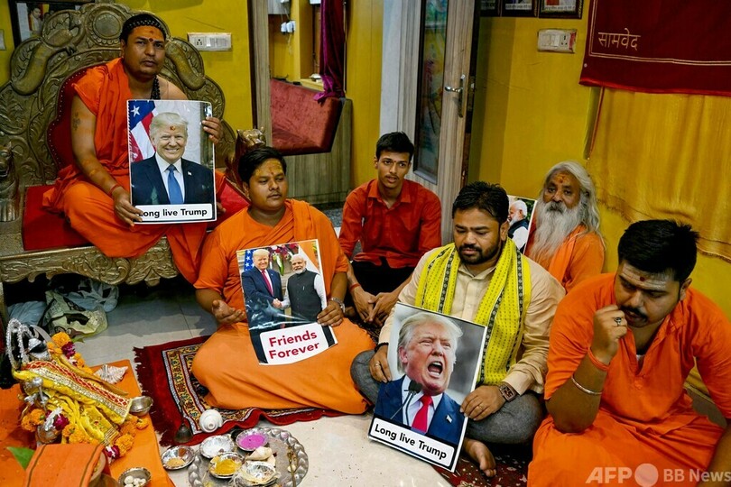 ヒンズー教強硬派、トランプ氏の勝利を祈願 インド