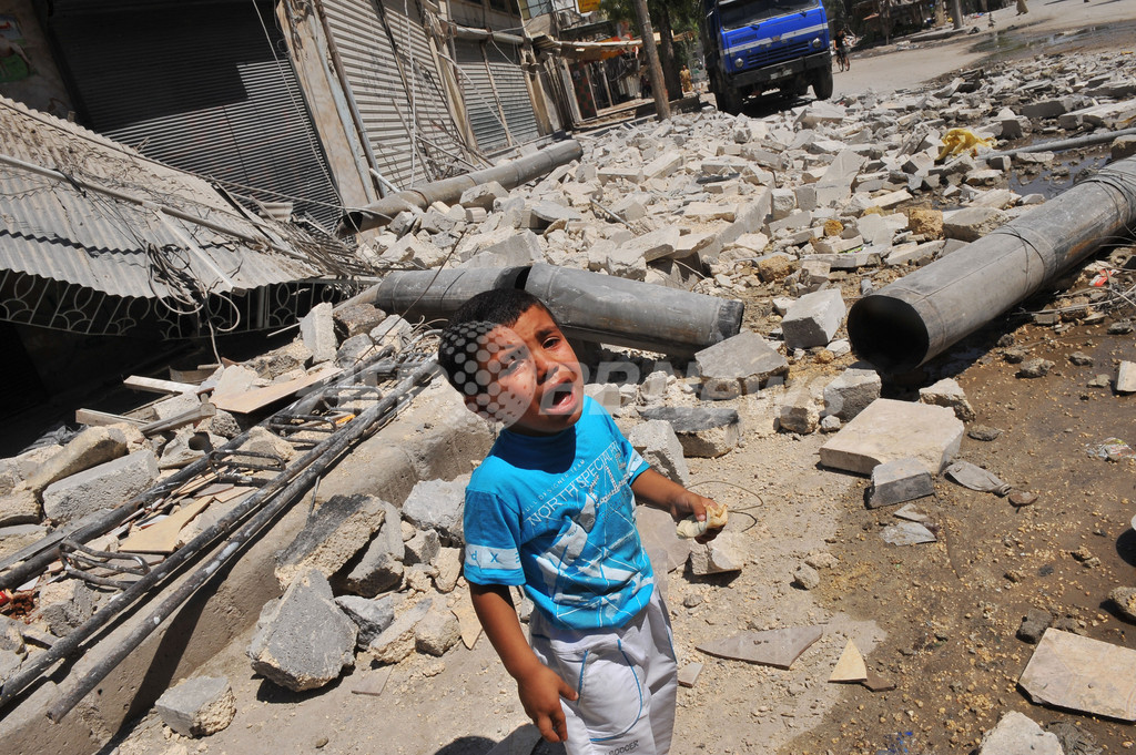 写真特集 泥沼の戦火の中 シリアの子どもたちは今 写真16枚 国際ニュース Afpbb News