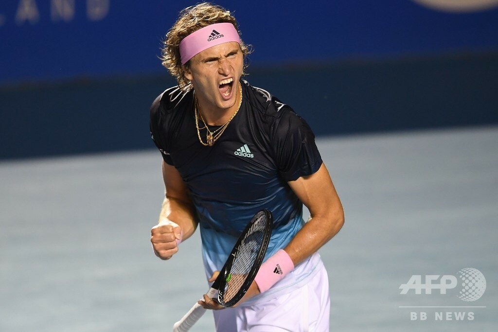 ズベレフが今季初の決勝へ、対戦相手はキリオス メキシコOP 写真