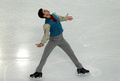 ソチ冬季五輪、フィギュアスケート男子シングル・ショートプログラム（SP）。演技に臨むハビエル・ラジャ（Javier Raya、2014年2月13日撮影）。(c)AFP/ADRIAN DENNIS