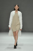 15年春夏「メルセデス・ベンツ ファッション・ウィーク 東京（Mercedes-Benz Fashion Week TOKYO）」で新作を発表した「ドレスドアンドレスド（DRESSEDUNDRESSED）」（2014年10月16日撮影）。(c)AFPBB News/JFWO/MBFWT