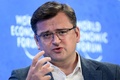 スイス・ダボスで開かれた世界経済フォーラム（WEF）年次総会（ダボス会議）に出席したウクライナのドミトロ・クレバ外相（2022年5月25日撮影）。(c)Fabrice COFFRINI / AFP