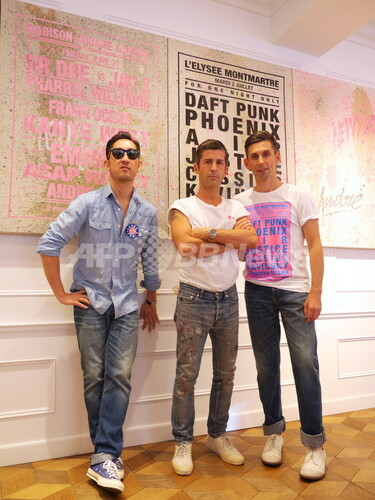 アンドレとメゾン キツネによるコラボ展「Dream Concert Art Show