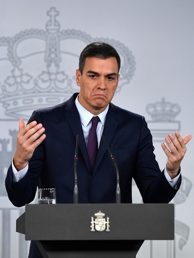 スペイン、4月に総選挙へ 予算案否決受け前倒し