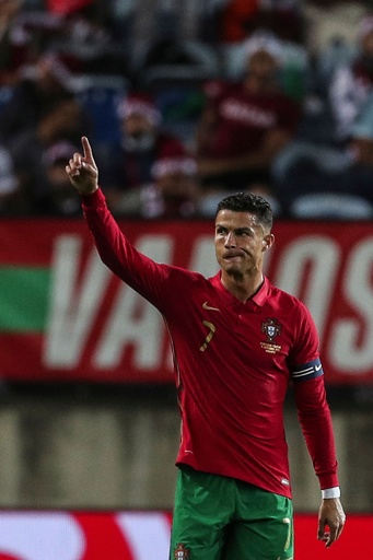 ロナウドが欧州最多の代表181キャップ、得点も記録