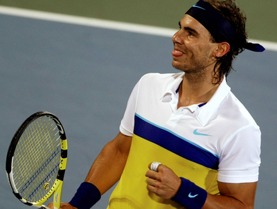 ナダル ダビデンコをストレートで下し決勝へ