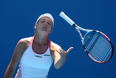 ラドワンスカ パーメンティアをストレートで降す