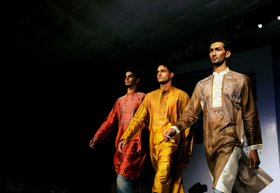 07年度インド・メンズ・ファッションフェア開催