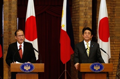 日本とフィリピン、「法の支配」の重要性で一致 中国念頭に