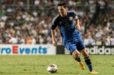 アルゼンチンが7発で香港に大勝、メッシが2得点