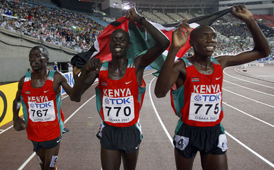 キプルト 男子3000メートル障害で優勝