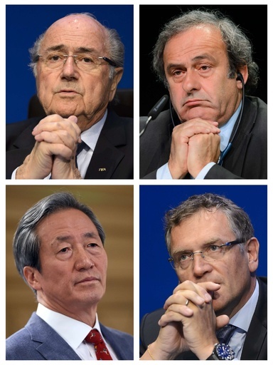 ブラッター会長とプラティニ氏に90日間の職務停止処分―FIFA
