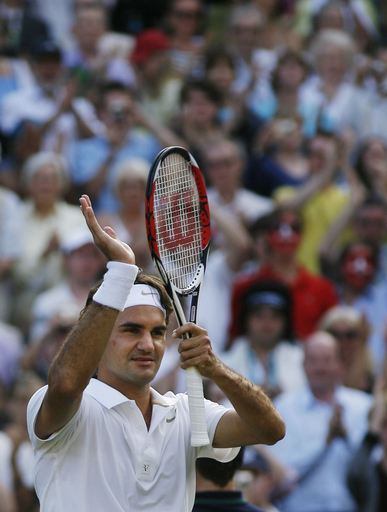 フェデラー ソデルリングをストレートで下し3回戦へ