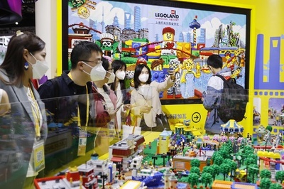 レゴランド上海の建設が順調に進む