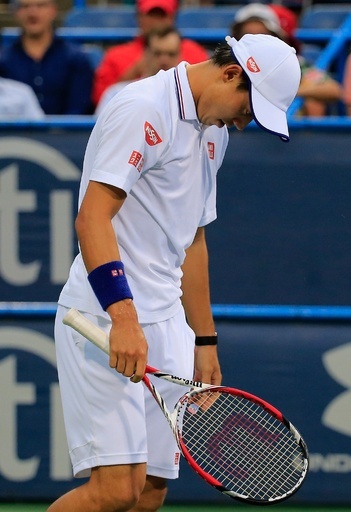 錦織、準々決勝でガスケに完敗 シティ・オープン