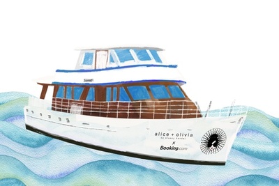 「アリス アンド オリビア」スペシャルヨット宿泊プラン発売へ