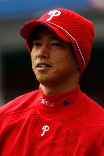 田口壮 メッツ戦で7回から途中出場