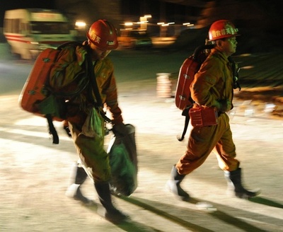 中国の炭鉱で火災、24人死亡 新華社