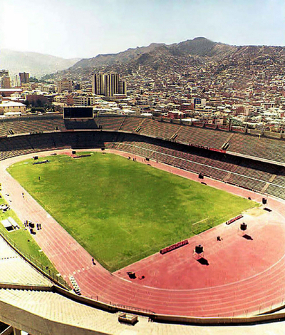 FIFA 標高2500メートル以上での国際試合を禁止