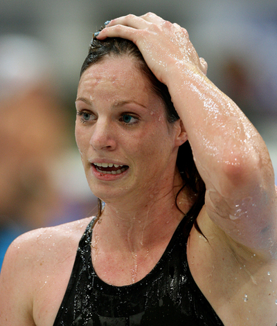 シーボーン 100メートル背泳ぎで優勝