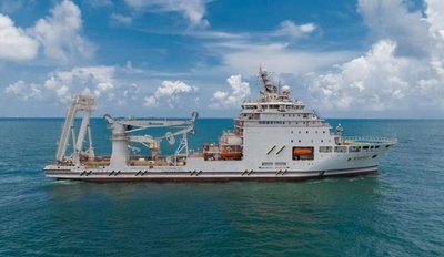 中国最大規模の多目的海難救助船が運用開始 大型救助ヘリが搭載可能