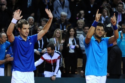 フランスがオーストラリアに勝利、デビス杯準々決勝へ