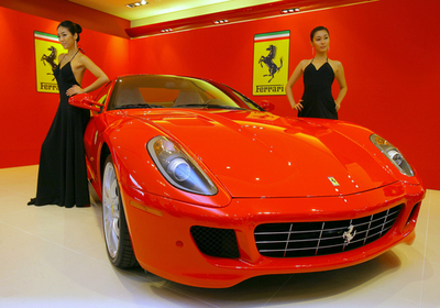 フェラーリの新車「599 GTB Fiorano」、韓国に初上陸