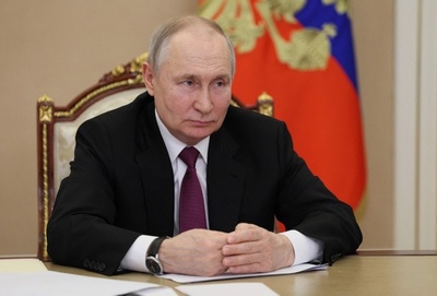 ダム破壊は「蛮行」 プーチン氏、ウクライナを非難