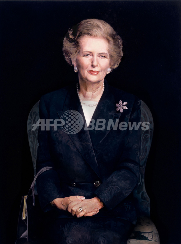 鉄の女 サッチャー氏の肖像画 英首相官邸に 写真3枚 国際ニュース Afpbb News