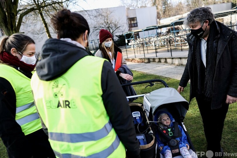 アントワープの「赤ちゃん」、市民と一緒に大気汚染調査