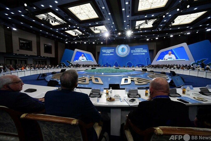 ローマ教皇、宗教の政治利用に警鐘 ロシア正教会批判か