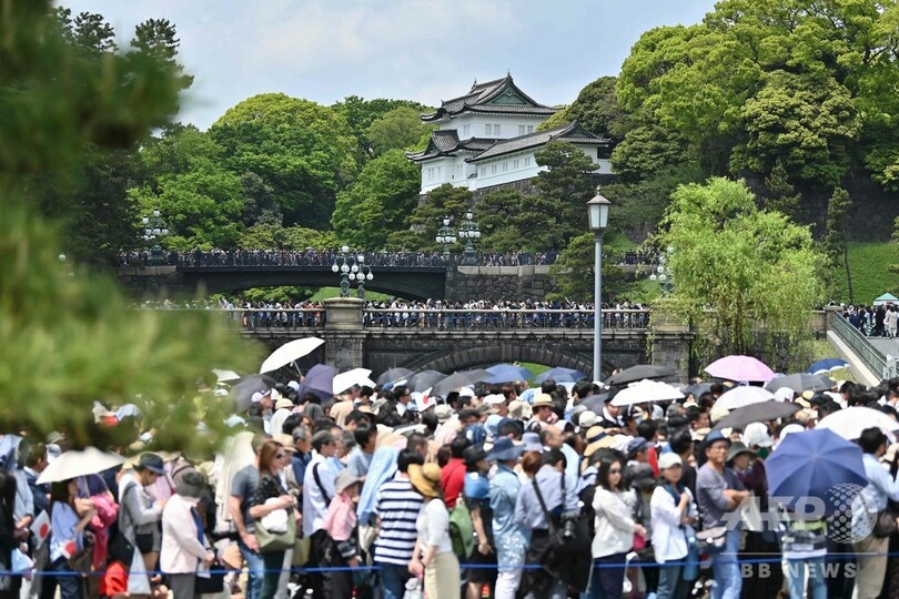 天皇陛下の即位祝う一般参賀 「世界の平和を求めつつ、一層の発展を」とお言葉