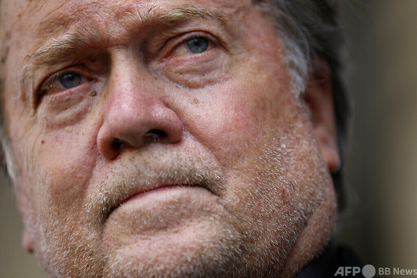 バノン氏、議会侮辱で有罪評決 トランプ氏元側近