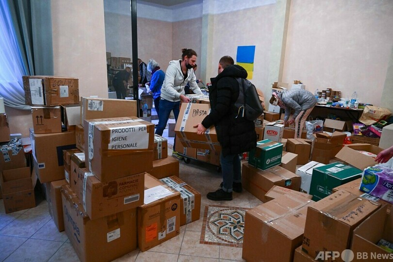 ファッションショーから支援活動へ 伊ミラノのウクライナ人モデル