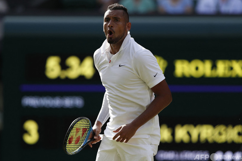 キリオス、ウィンブルドンで「選手としても人としても成長したい」