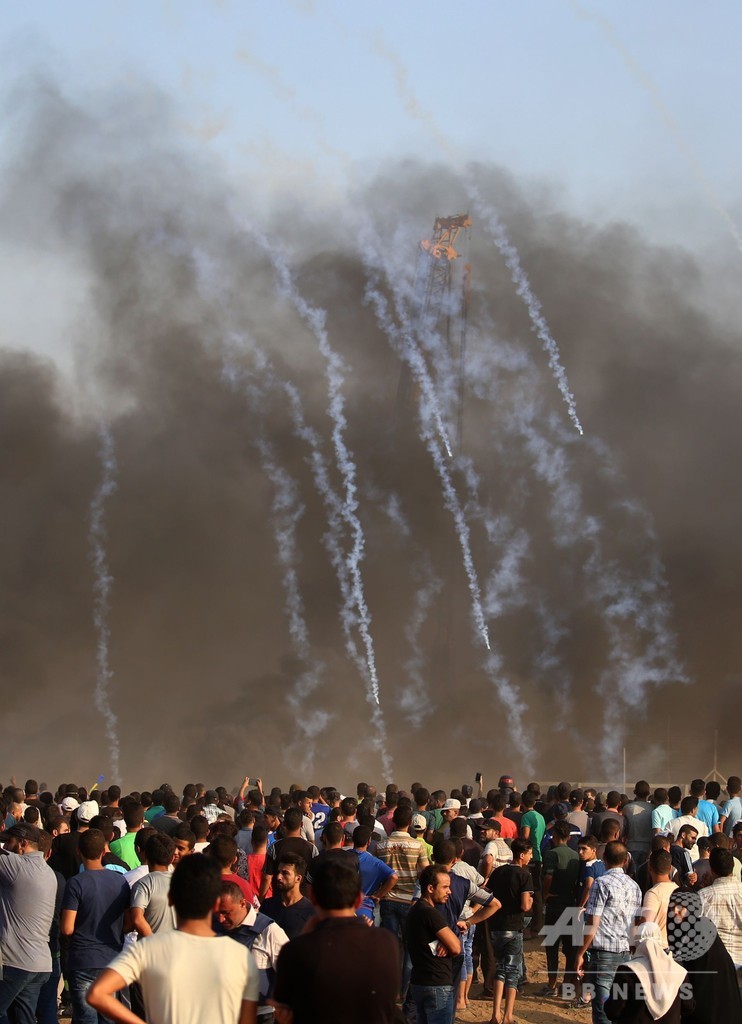 ガザ境界で新たな衝突、12歳少年らパレスチナ人7人死亡