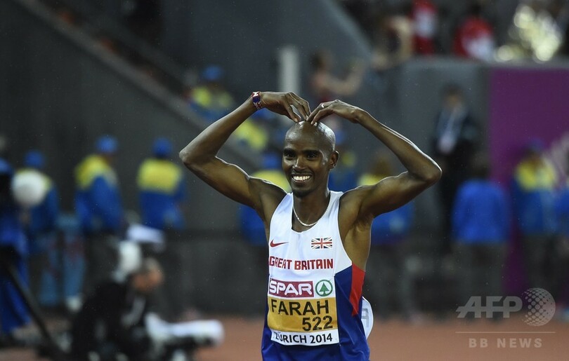 ファラーが復活、欧州選手権男子1万メートル制す