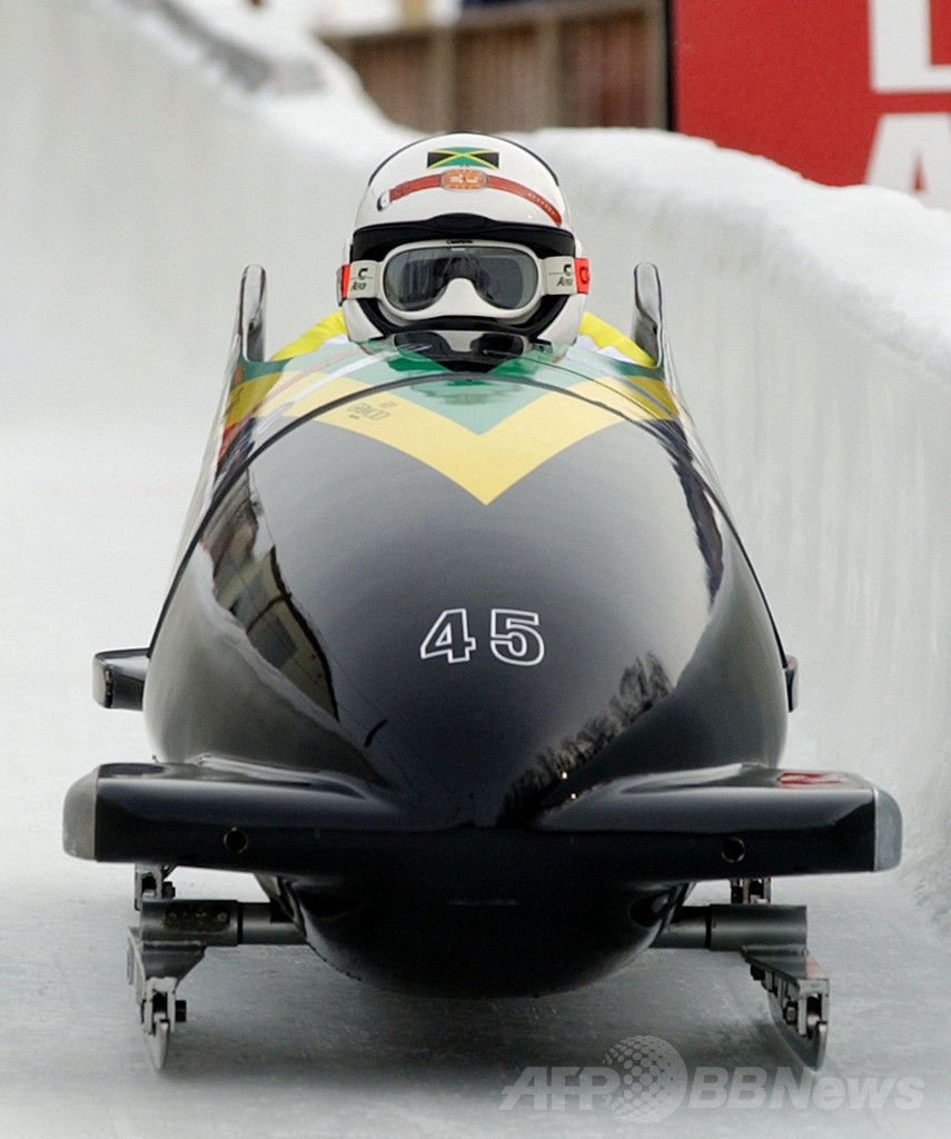 ジャマイカ男子ボブスレー、ソチ冬季五輪への出場決定 ジャマイカ男子ボブスレー、ソチ冬季五輪への出場決定