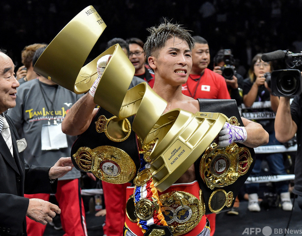 無敗王者の井上 ラスベガスデビュー戦でタイトル防衛へ 写真1枚 国際