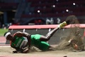 東京五輪、陸上男子三段跳び決勝に臨むポルトガルのペドロ・パブロ・ピカルド（2021年8月5日撮影）。(c)Jonathan NACKSTRAND / AFP