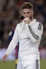 14-15スペイン1部リーグ第28節、FCバルセロナ対レアル・マドリード。試合に敗れ、ピッチを後にするレアル・マドリードのセルヒオ・ラモス（2015年3月22日撮影）。(c)AFP/JOSEP LAGO