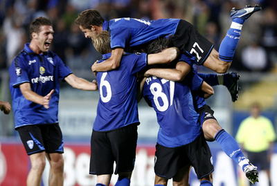 エンポリ ホームでの第1戦を制す