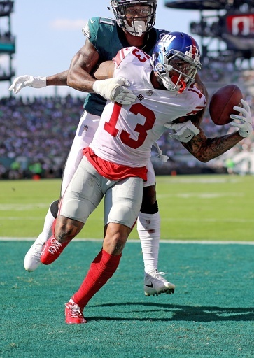 NFLジャイアンツのベッカム「犬の小便」ポーズが問題に、オーナーは不快感示す