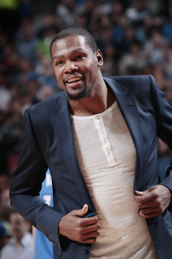 サンダーのデュラント、今季中に復帰できない可能性