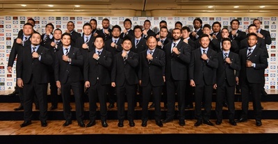 ラグビーW杯日本代表31人が発表