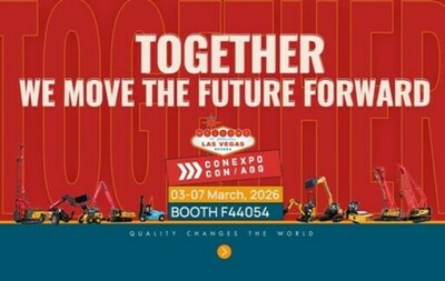 SANY、 CONEXPO 2026に新製品・スマート技術・サービスを出展